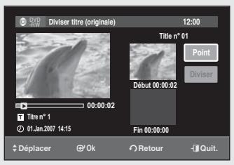 SAMSUNG DVD-SR275 - Éléments de l'écran Effacer A-B - 6