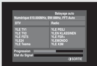 SAMSUNG DVD-SR275 - Prérglage automatique - 5