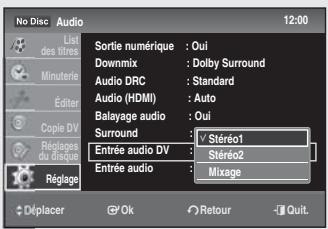 SAMSUNG DVD-SR275 - Entree audio - 1