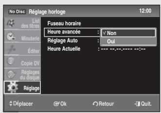 SAMSUNG DVD-SR275 - Fuseaux horaires - 1