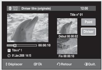 SAMSUNG DVD-SR275 - Éléments de l'écran Effacer A-B - 7