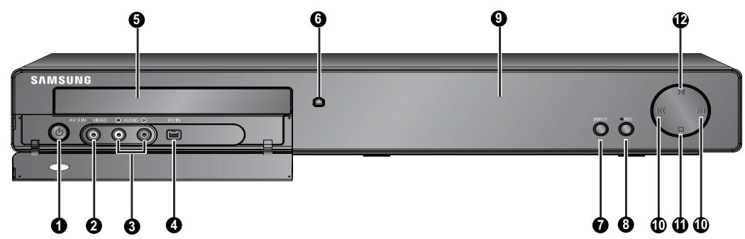 SAMSUNG DVD-SR275 - Façade - 1