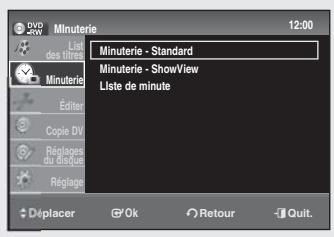 SAMSUNG DVD-SR275 - Proceder à un enregistrement programme - 2