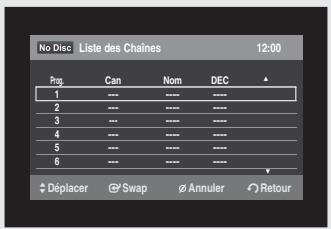 SAMSUNG DVD-SR275 - Prérglage automatique - 12