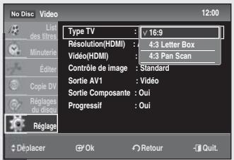 SAMSUNG DVD-SR275 - Modification du mot de passer - 3