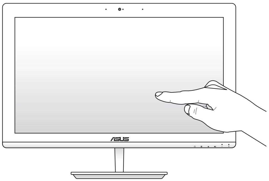 ASUS £1T2231iNK-BCO18X - Utiliser l'écran tactile (optionnel) - 1
