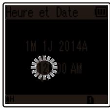 OLYMPUS VN-733+ME-52 - Réglage de l'heure et de la date - 2