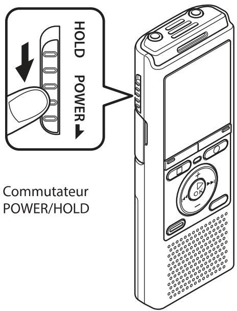 OLYMPUS VN-733+ME-52 - Démarrage de l'enregistreur - 1