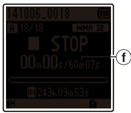 OLYMPUS VN-733+ME-52 - Appuyez sur la touche STOP (■) lorsque vous souhaitez arrêté l'enregistrement. - 2