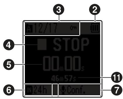 OLYMPUS VN-733+ME-52 - Affichage - 2