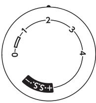 JANOME CHERRY 21 - Selecteur de la longueur du point - 5