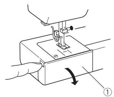 JANOME CHERRY 21 - Régler les broches porte-bobines - 1
