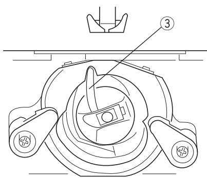 JANOME CHERRY 21 - Régler les broches porte-bobines - 4