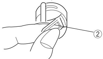 JANOME CHERRY 21 - Régler les broches porte-bobines - 3