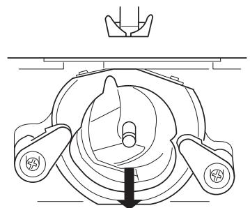 JANOME CHERRY 21 - Régler les broches porte-bobines - 2