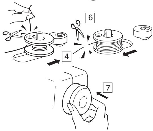 JANOME CHERRY 21 - Retirer ou replacer le boitier canette - 2