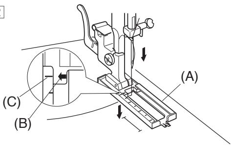 JANOME CHERRY 21 - Pose des boutons - 10
