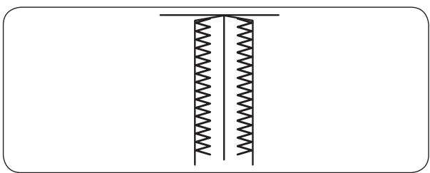 JANOME CHERRY 21 - Utilisation des guides de couture - 4