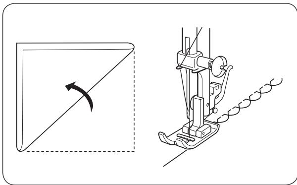 JANOME CHERRY 21 - Ourlet invisible - 2
