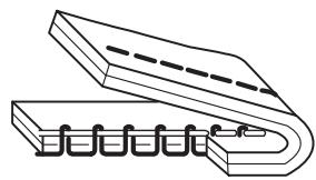 JANOME CHERRY 21 - Comment faire monter le fil de la canette - 3