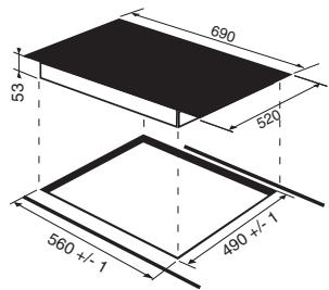 HOTPOINT-ARISTON KIC 644 C NOIR - Encastrement - 2