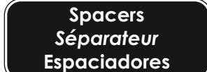 AVF FL602 - No Spacers Pas de Séparateur Sin espaciadores - 2