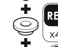 AVF FL602 - No Spacers Pas de Séparateur Sin espaciadores - 11