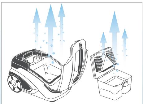 THOMAS MULTICLEAN X10 - Fermez l'Aquafilter. - 1