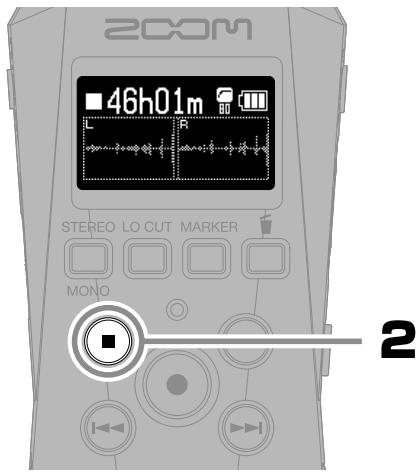 ZOOM H1 - Enregistrement - 2
