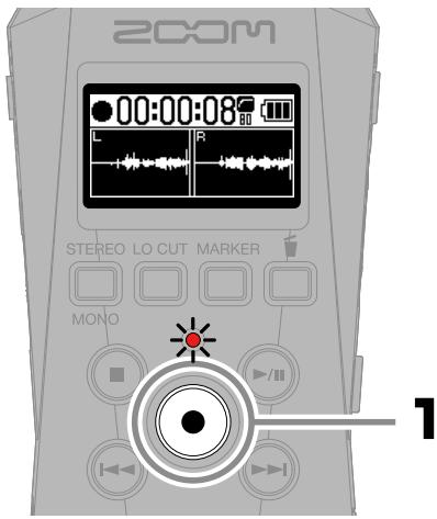 ZOOM H1 - Enregistrement - 1