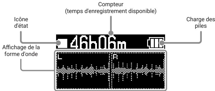 ZOOM H1 - Présentation de l'écran d'accueil - 1