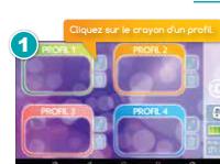 LEXIBOOK AUDIO LUDIQUEMFC148FR - LES PROFILES - 1