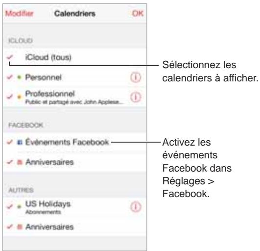 APPLE IPH6 PLUS SPAGY 6460 - Utiliser plusieurs calendriers - 1