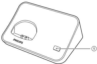 PHILIPS D6001NOIR - Présentation de la base - 1