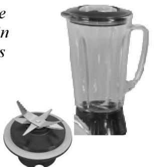 KITCHEN CHEF SJ-508A - INSTALLATION du blender et du broyeur - 2