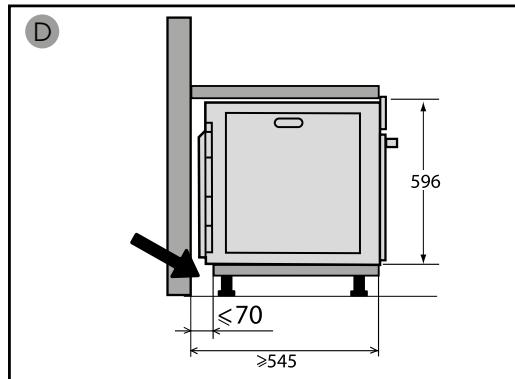 MAE DARRY BRANDTFOURBFH3412X - KEUZE VAN DE PLAATSING EN INBOUW - 6