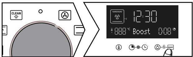 MAE DARRY BRANDTFOURBFH3412X - - Verwendung des Boost-Modus (Vorheizen) - 1