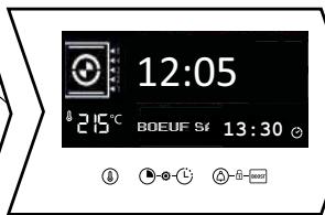 MAE DARRY BRANDTFOURBFH3412X - - Changing the cooking end time - 3