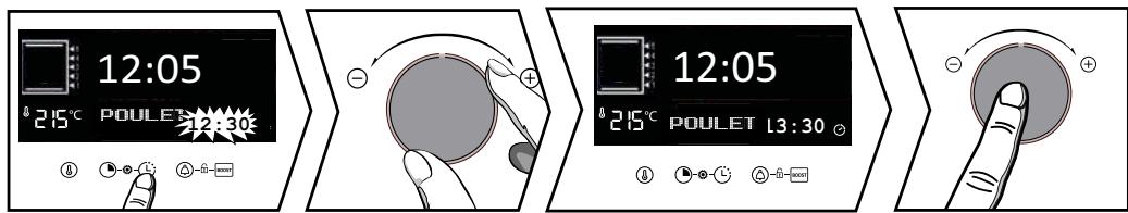 MAE DARRY BRANDTFOURBFH3412X - - Changing the cooking end time - 1