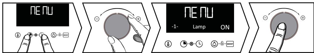 MAE DARRY BRANDTFOURBFH3412X - MENURÉGLAGES - 1