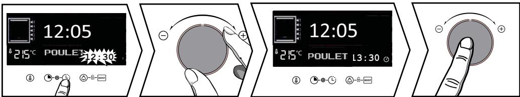 MAE DARRY BRANDTFOURBFH3412X - Modifica dell'ora di fine cottura - 1