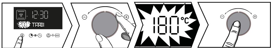 MAE DARRY BRANDTFOURBFH3412X - - Ajuste de la temperatura - 1