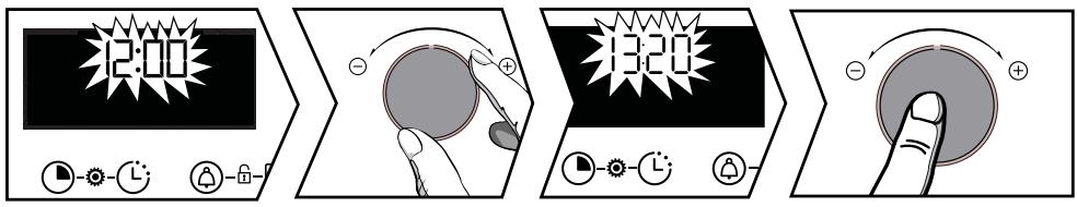 MAE DARRY BRANDTFOURBFH3412X - - Ustawienie godziny - 1