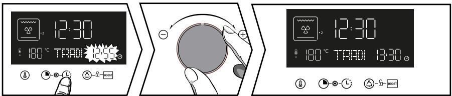 MAE DARRY BRANDTFOURBFH3412X - - Modificación de la hora de fin de coccción - 1