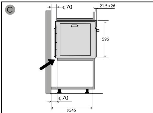 MAE DARRY BRANDTFOURBFH3412X - KEUZE VAN DE PLAATSING EN INBOUW - 5