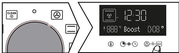 MAE DARRY BRANDTFOURBFH3412X - - Gebruik van de Boostmodus (voorverwarming) - 1