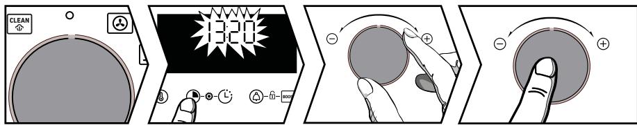 MAE DARRY BRANDTFOURBFH3412X - - Änderung der Uhrzeit - 1