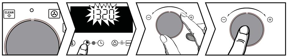 MAE DARRY BRANDTFOURBFH3412X - - Modification de l'heure - 1
