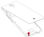 WIKO U FEEL 4G SLATE - - Insertion des cartes SIM - 1