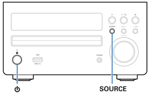 DENON DM40 SPCW - Réinitialisation des réglages d'usine - 1